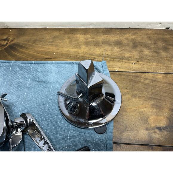 Vintage King Kutter Healthy Gourmet Kitchen Cutter Food Processor Slicer 5 Cones - Picture 11 of 16